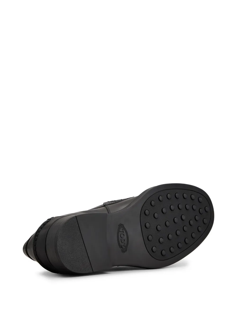 Tod's Loafers met logo-reliëf Zwart