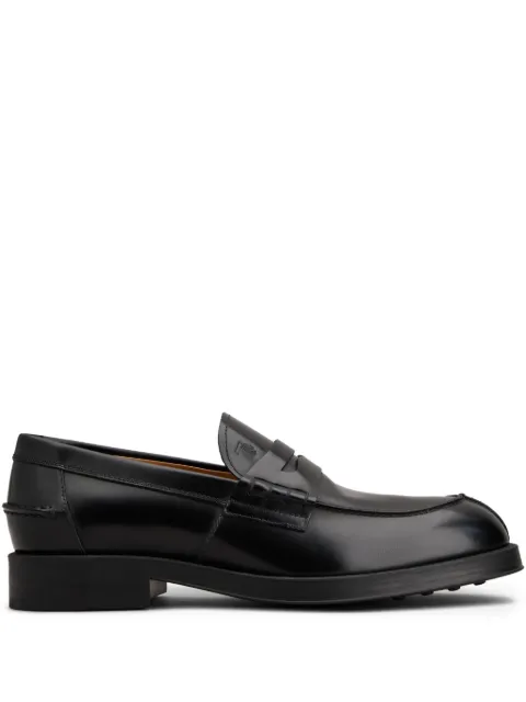 Tod's mocasines con logo en relieve