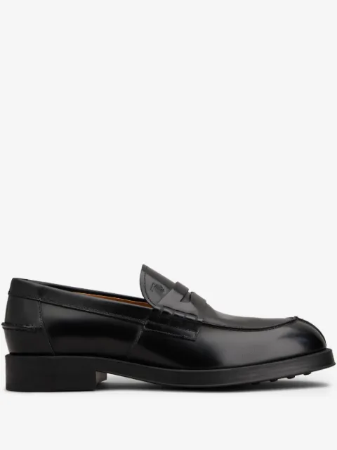 Tod's mocasines con logo en relieve