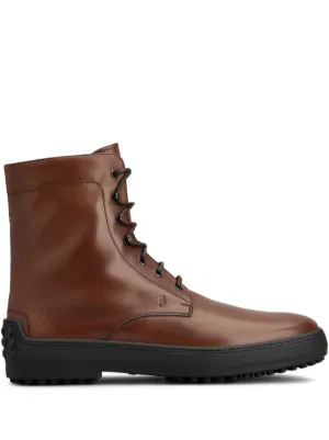 Tod's W. G. Heritage アンクルブーツ | ブラウン | FARFETCH JP