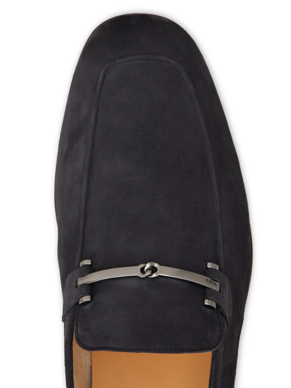 Tod's suede loafers Blue