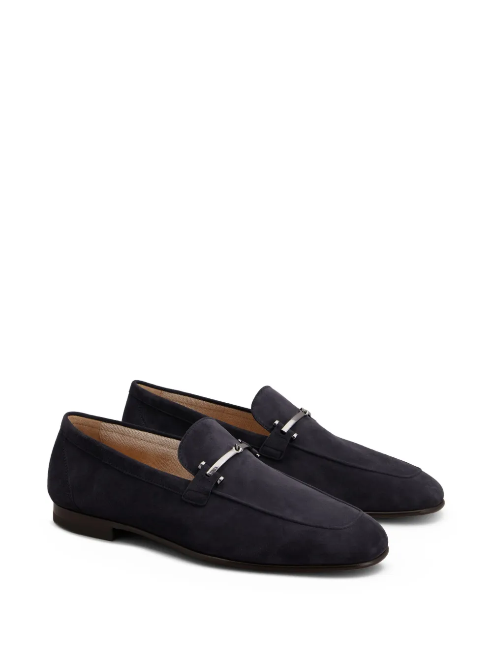Tod's suede loafers Blue