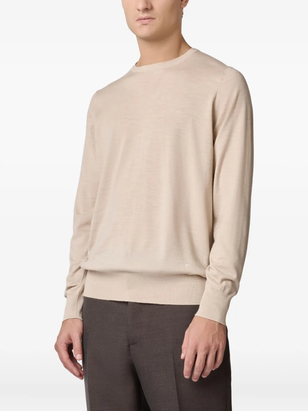 Tod's crew-neck long-sleeved sweater | Knitted Sweaters | Image 2