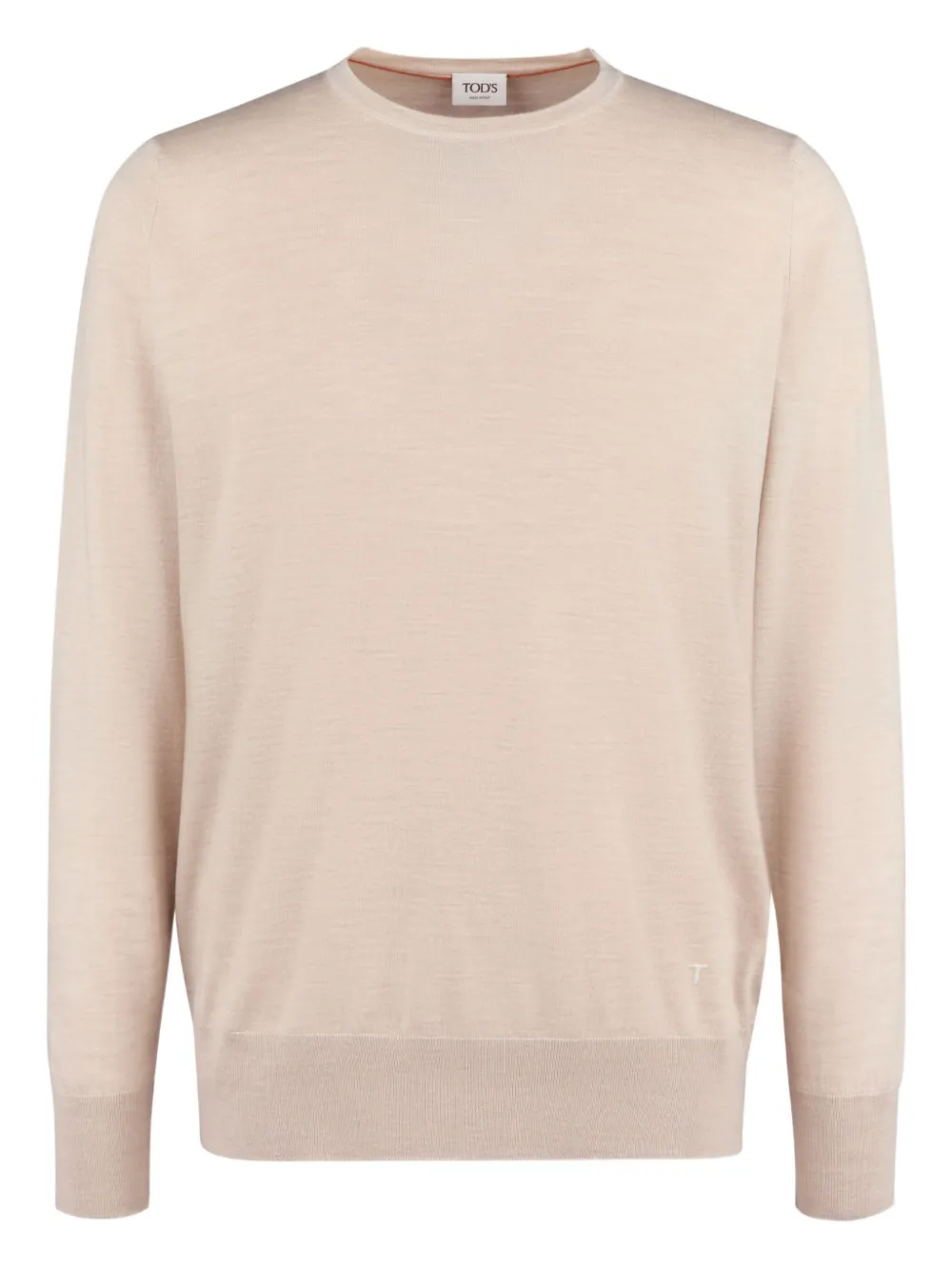 Tod's crew-neck long-sleeved sweater | Neutrals | Image 1
