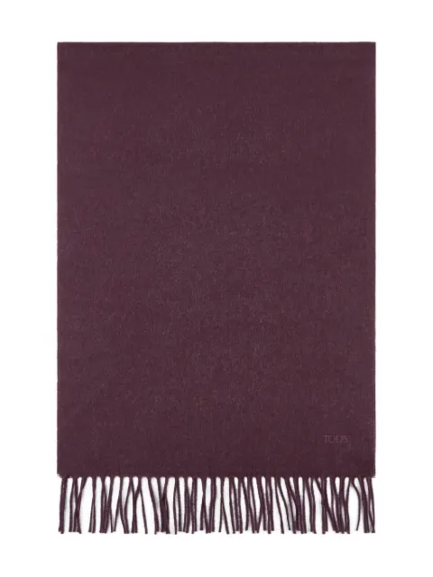 Tod's fringed scarf