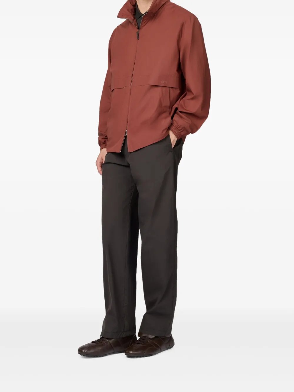 Tod's  zip-front cotton jacket | Lightweight Jackets | Image 2