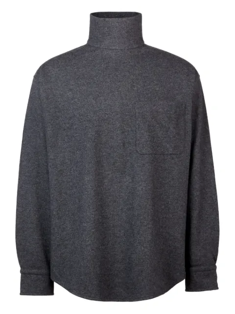 Tod's turtleneck pocket shirt