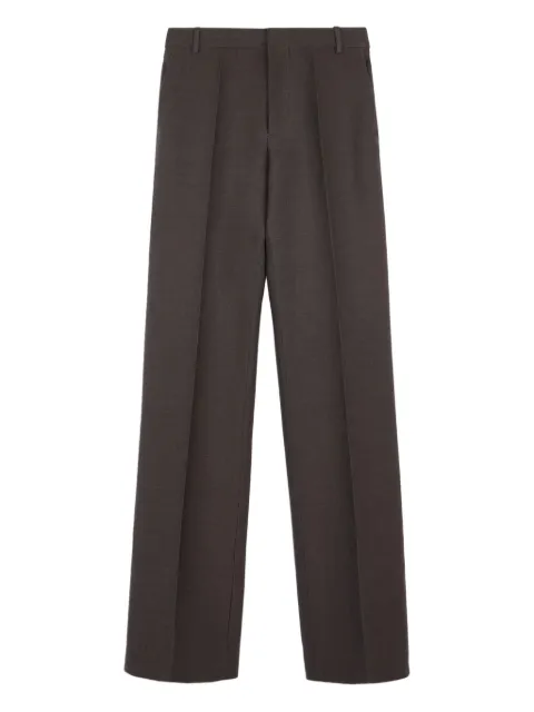Tod's pressed-crease trousers