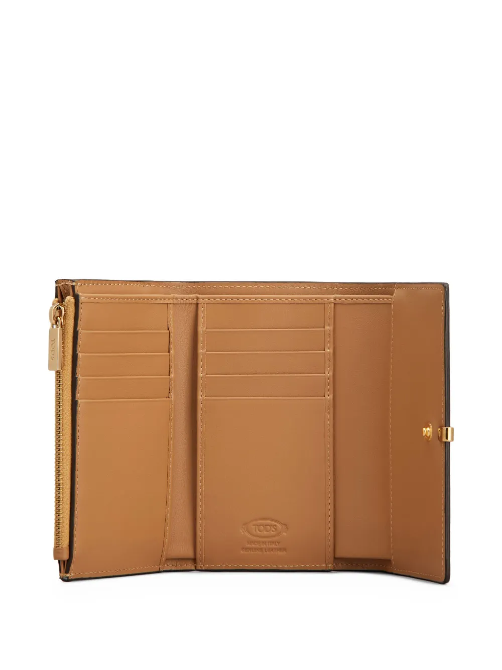 Tod's Leren portemonnee Beige