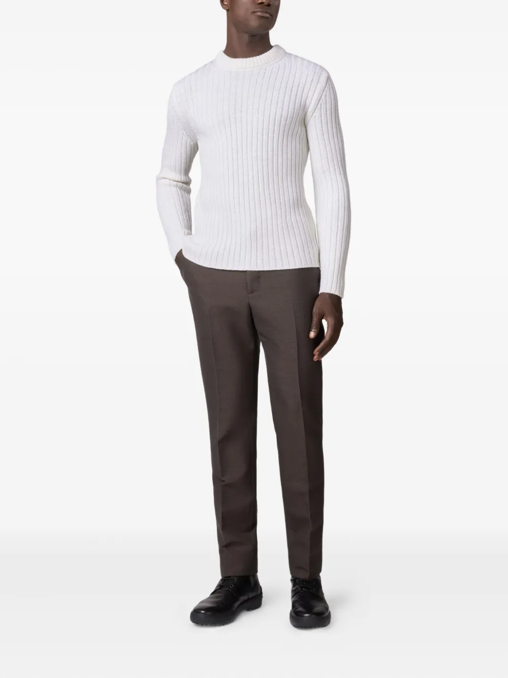 Tod's pull à design côtelé | Pulls | Image 2