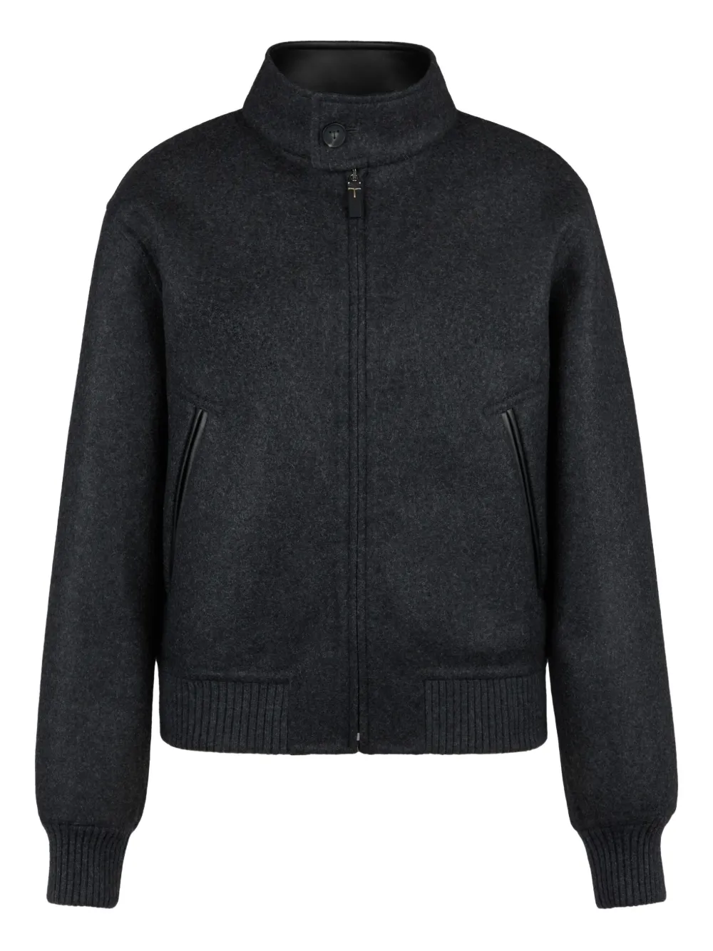 Tod's wool bomber jacket | Black | Image 1