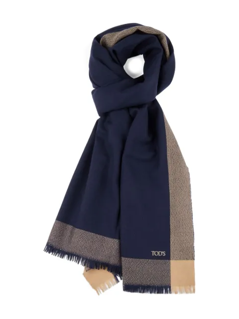 Tod's fringed scarf