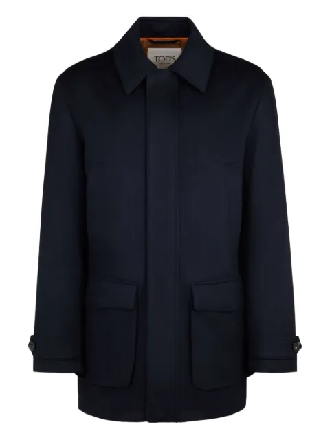 Tod's flap-pocket coat