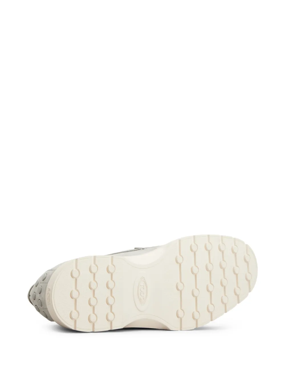 Tod's leather loafers Grey