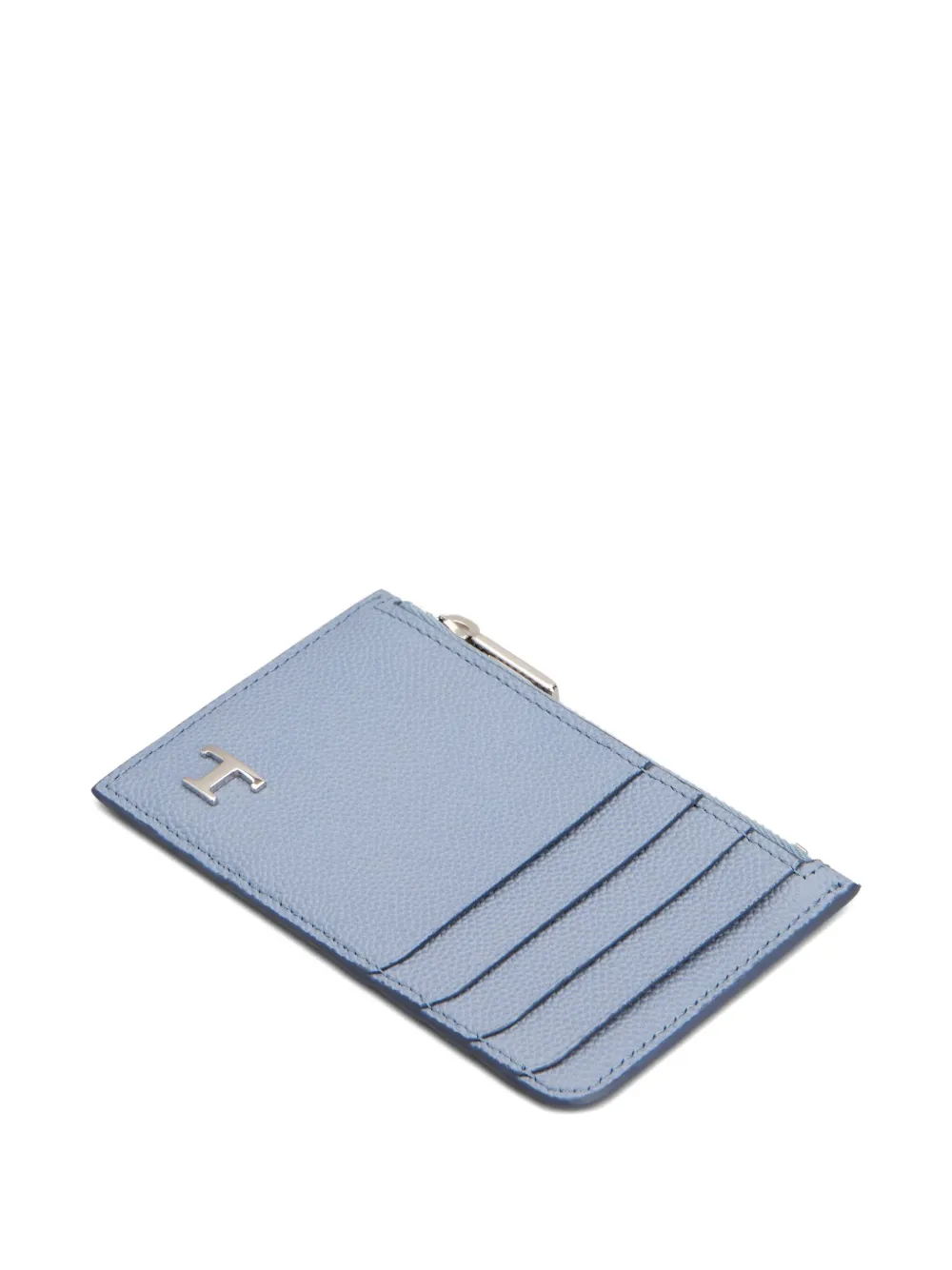 Tod's Pasjeshouder met textuur Blauw
