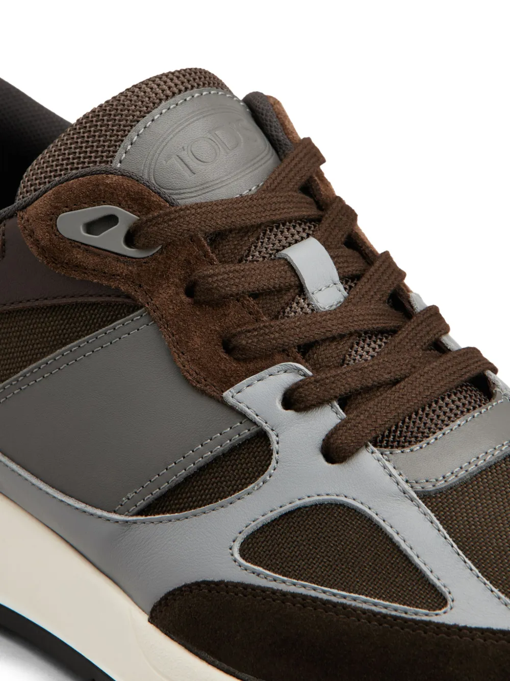 Tod's panelled sneakers Brown