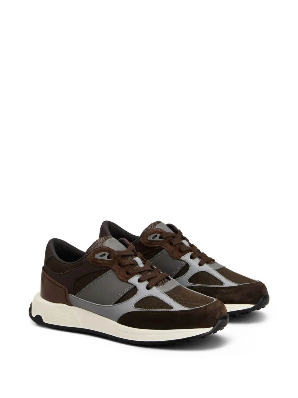 Tod's panelled sneakers Brown