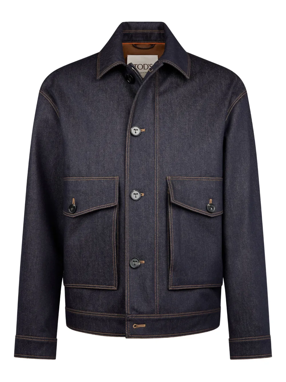 Tod's maxi-pockets denim jacket | Blue | Image 1