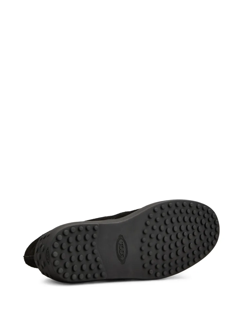 Tod's Suede Desert Boots In Black