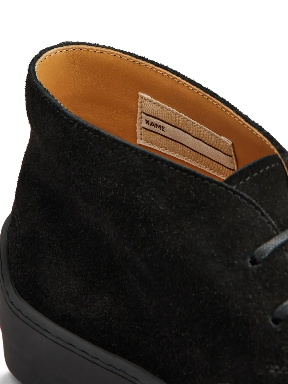 Tod's Suede Desert Boots In Black