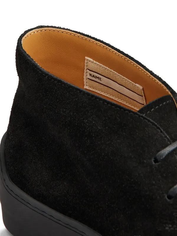 Tod's スエード デザートブーツ | ブラック | FARFETCH JP
