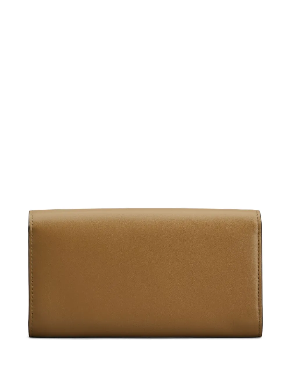 Tod's Chain-strap Leather Wallet In Brown