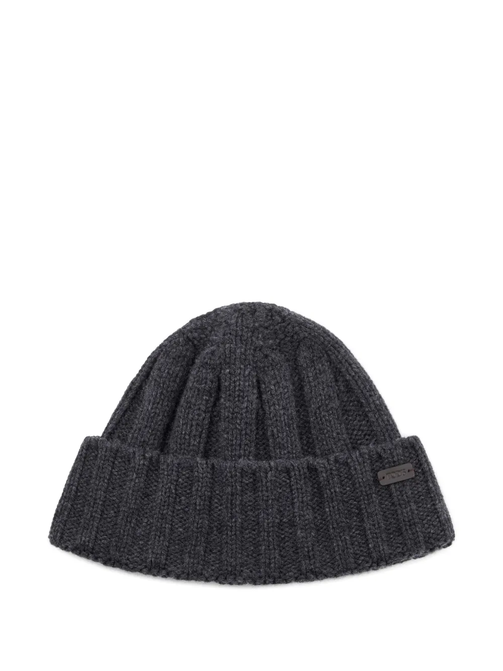 Tod's ribbed-knit beanie | Grey | Image 1