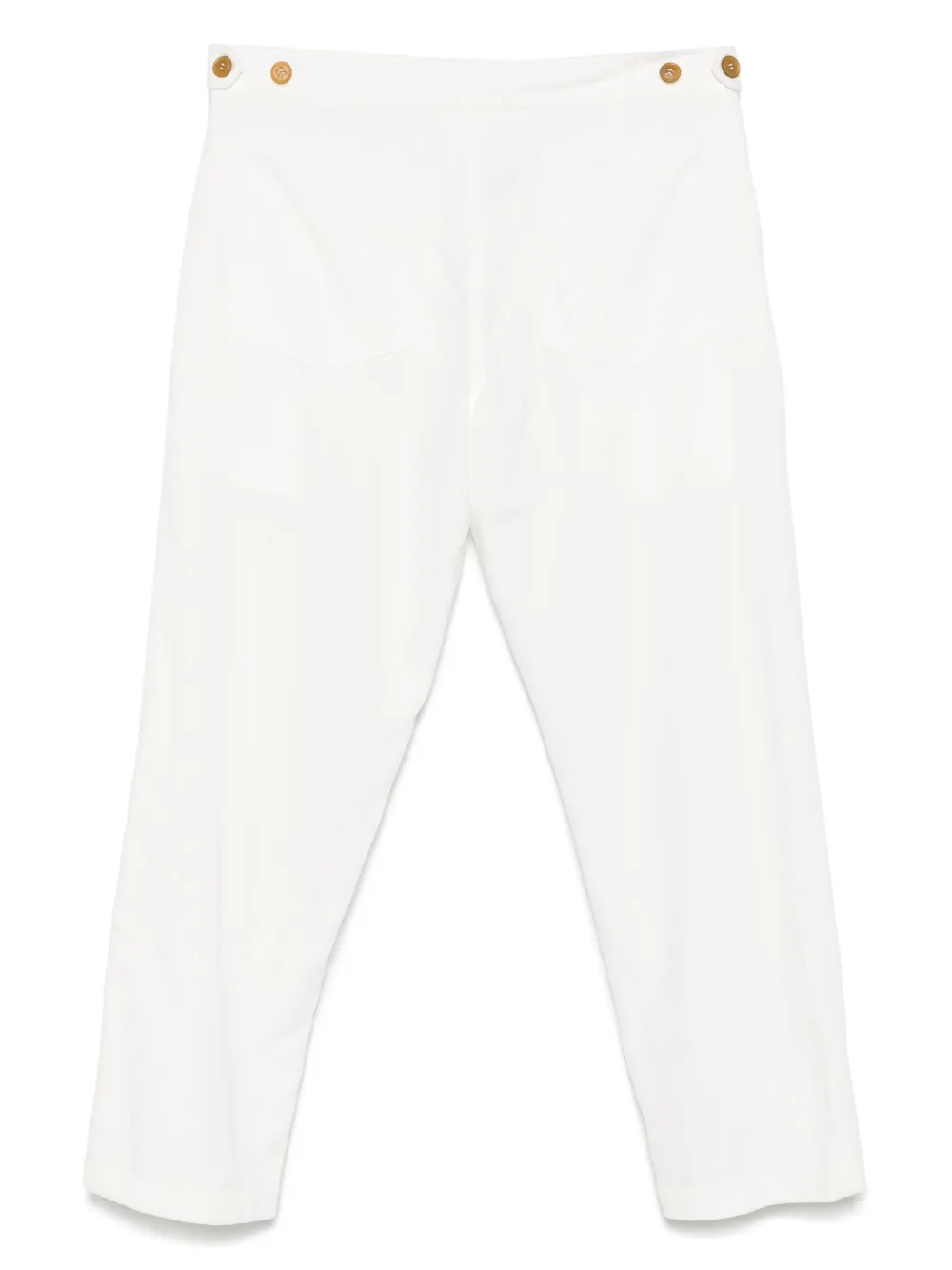 Comme Des Garçons Shirt Broek met verstelbare taille - Wit