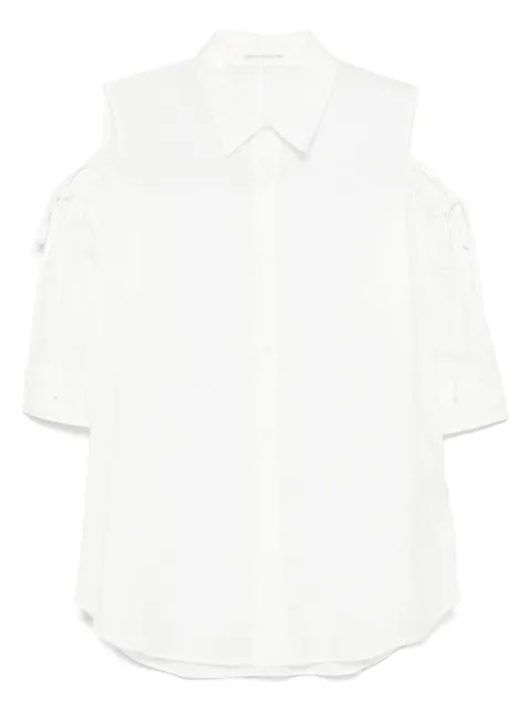 Yohji Yamamoto cut-out shirt