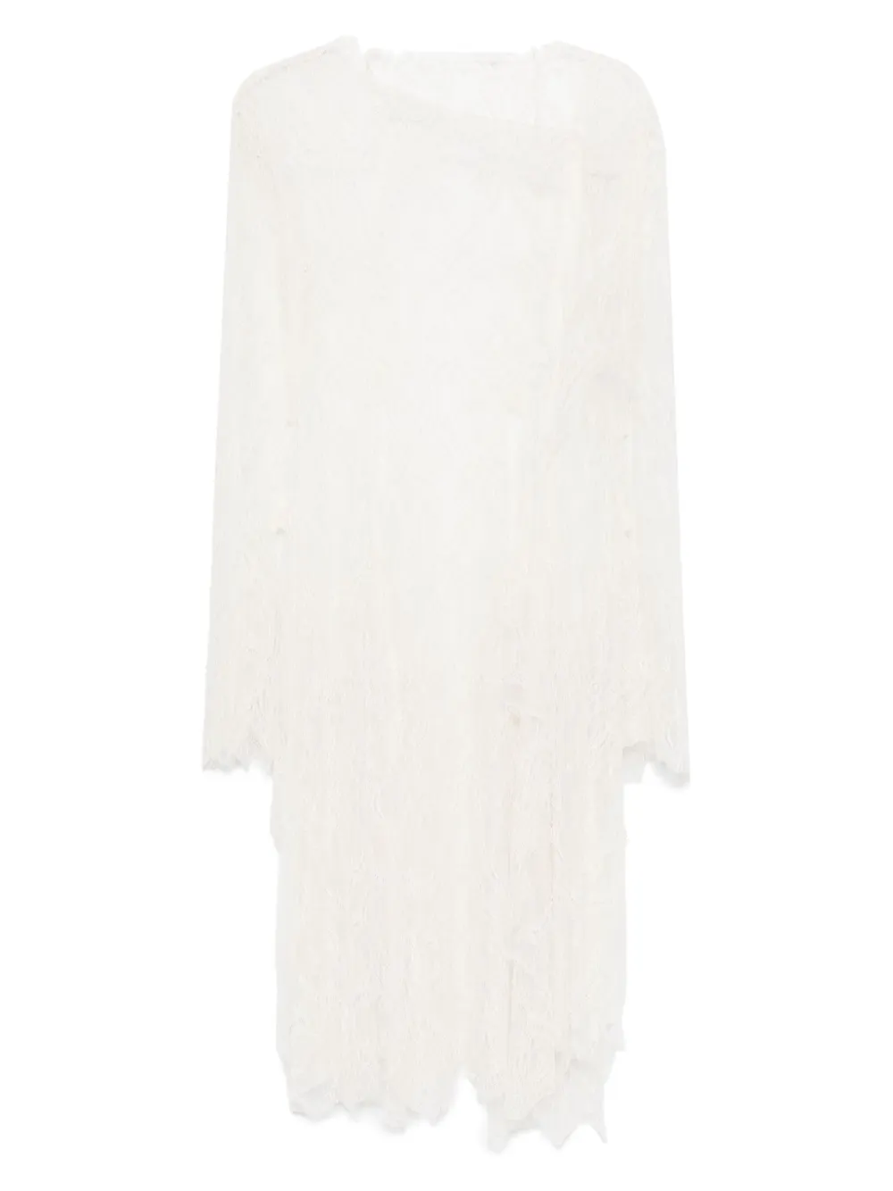 Yohji Yamamoto Top van kant Wit