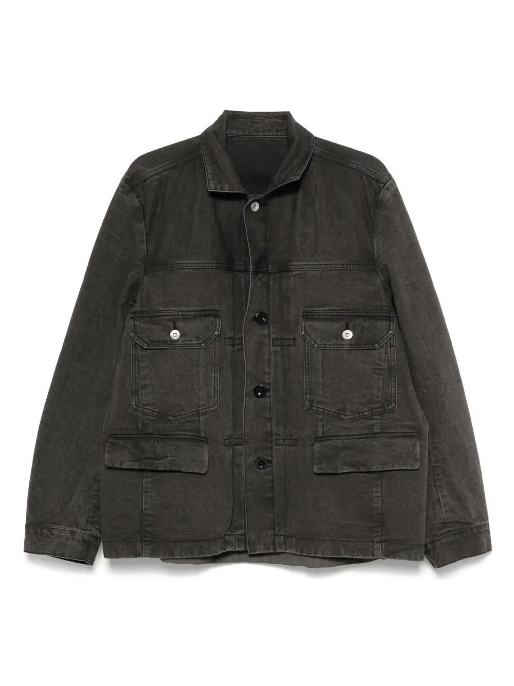 Sacai Denim jack Grijs
