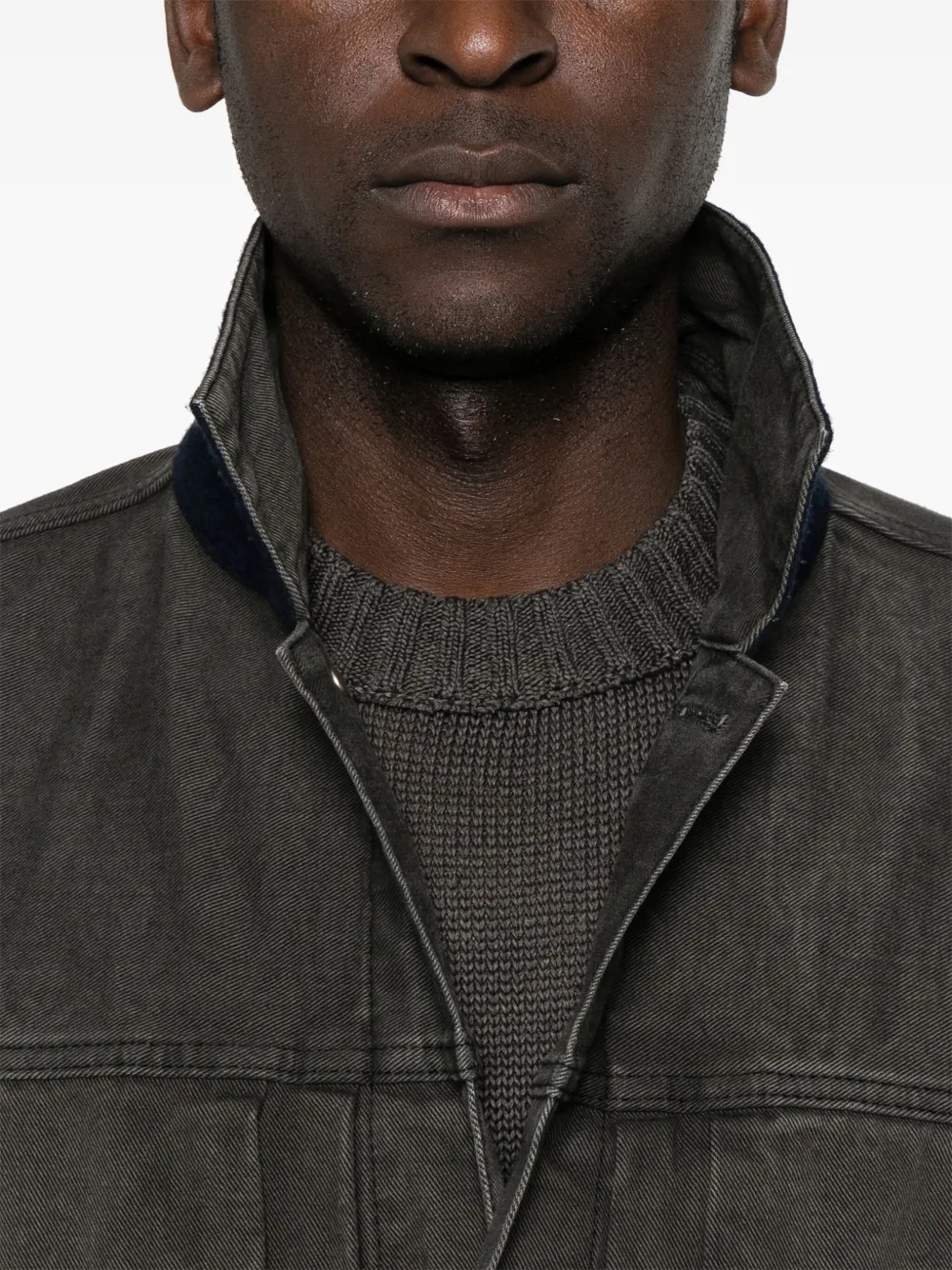 sacai Denim jack Grijs