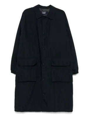 コート COMME DES GARCONS SINGLE-BREASTED COAT 271167-26764-CDG-flock-print-