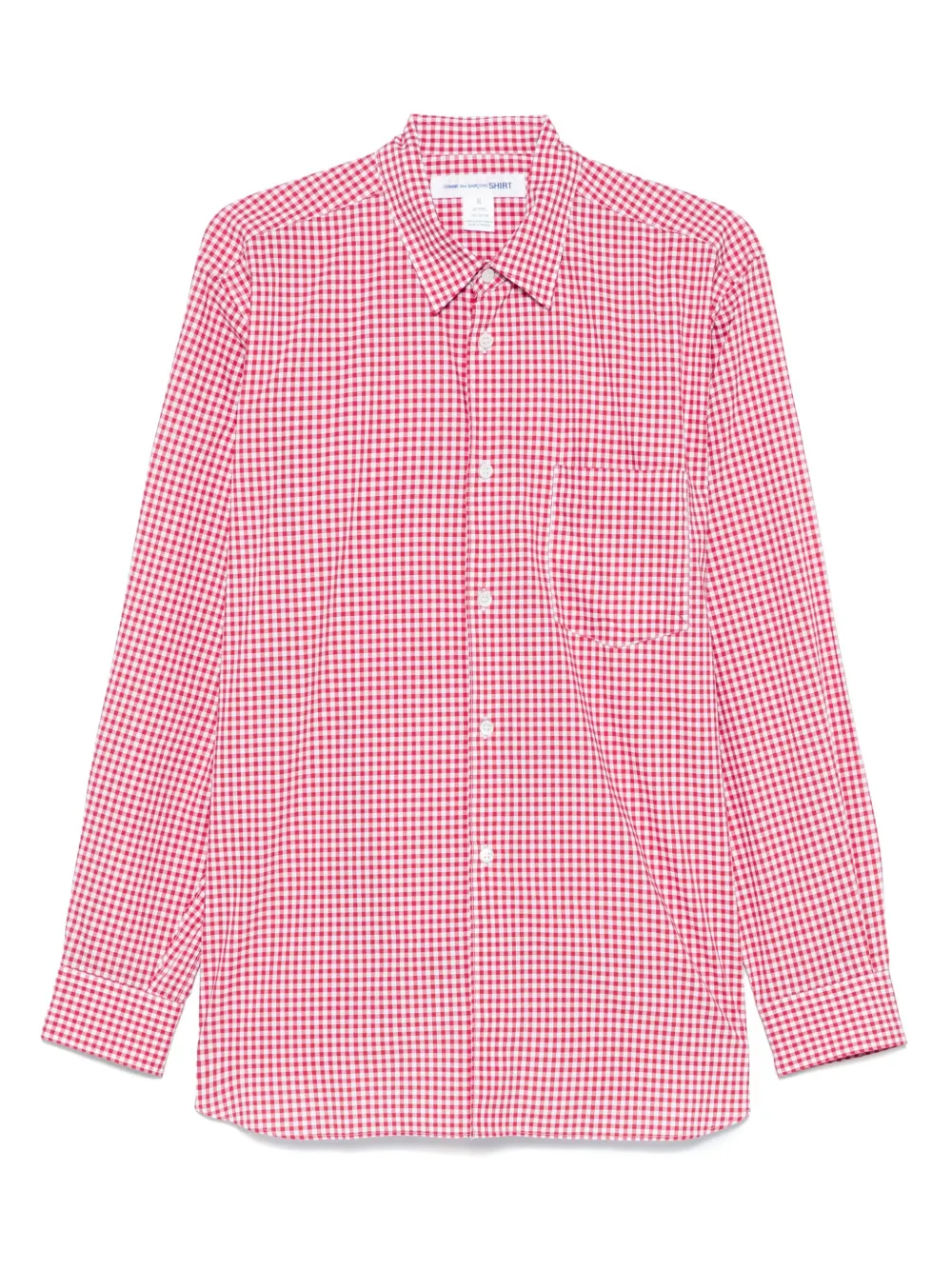Comme Des Garçons Shirt Katoenen overhemd Rood