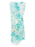 Vivienne Westwood Pre-Owned 2014 tie dye-print dress - Blue