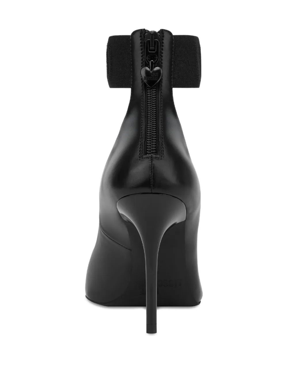 Love Moschino leather pumps Black