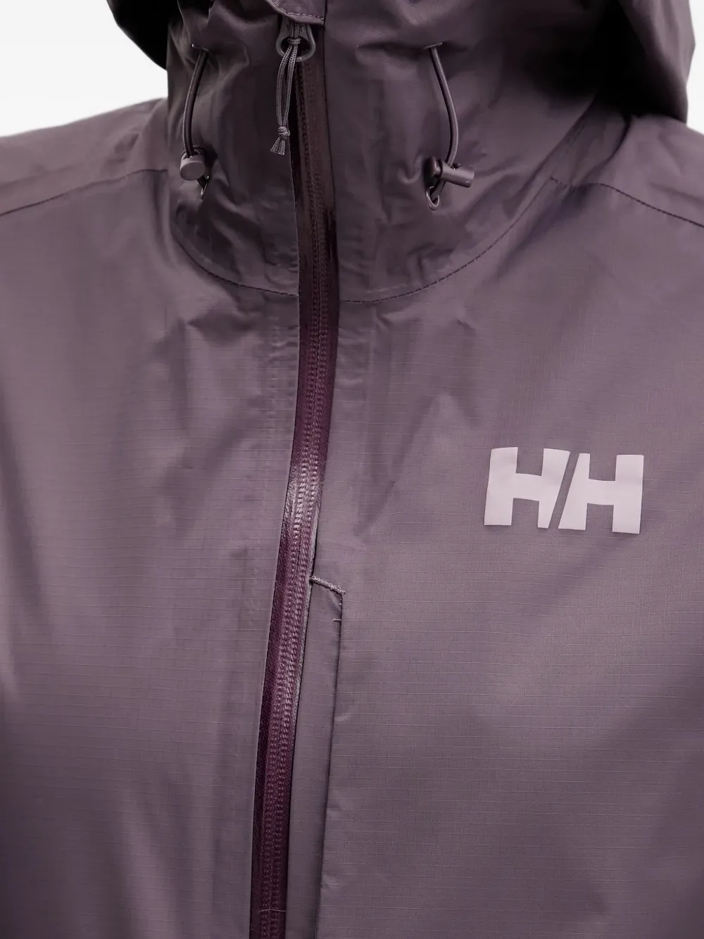 Helly Hansen Hooded Performance Jacket In Purple