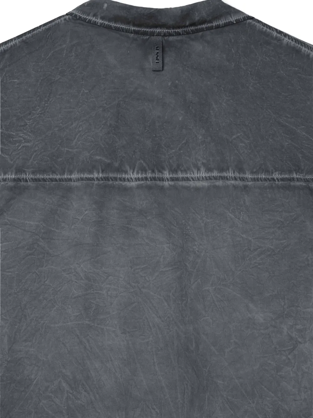 Sunnei Button-up shirt met verwassen effect Grijs