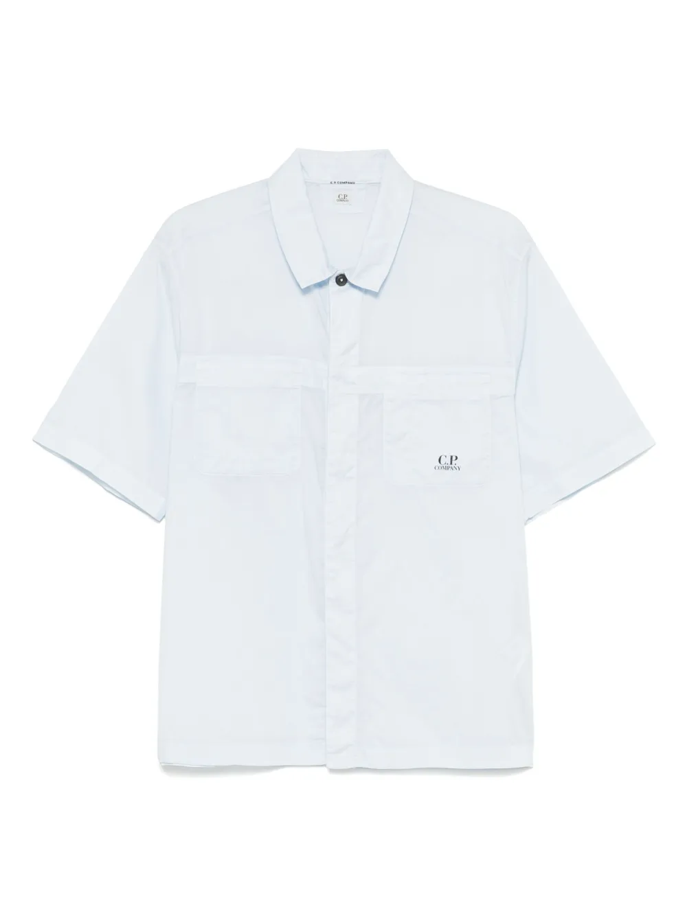 C.P. Company Mousseline T-shirt met korte mouwen Blauw