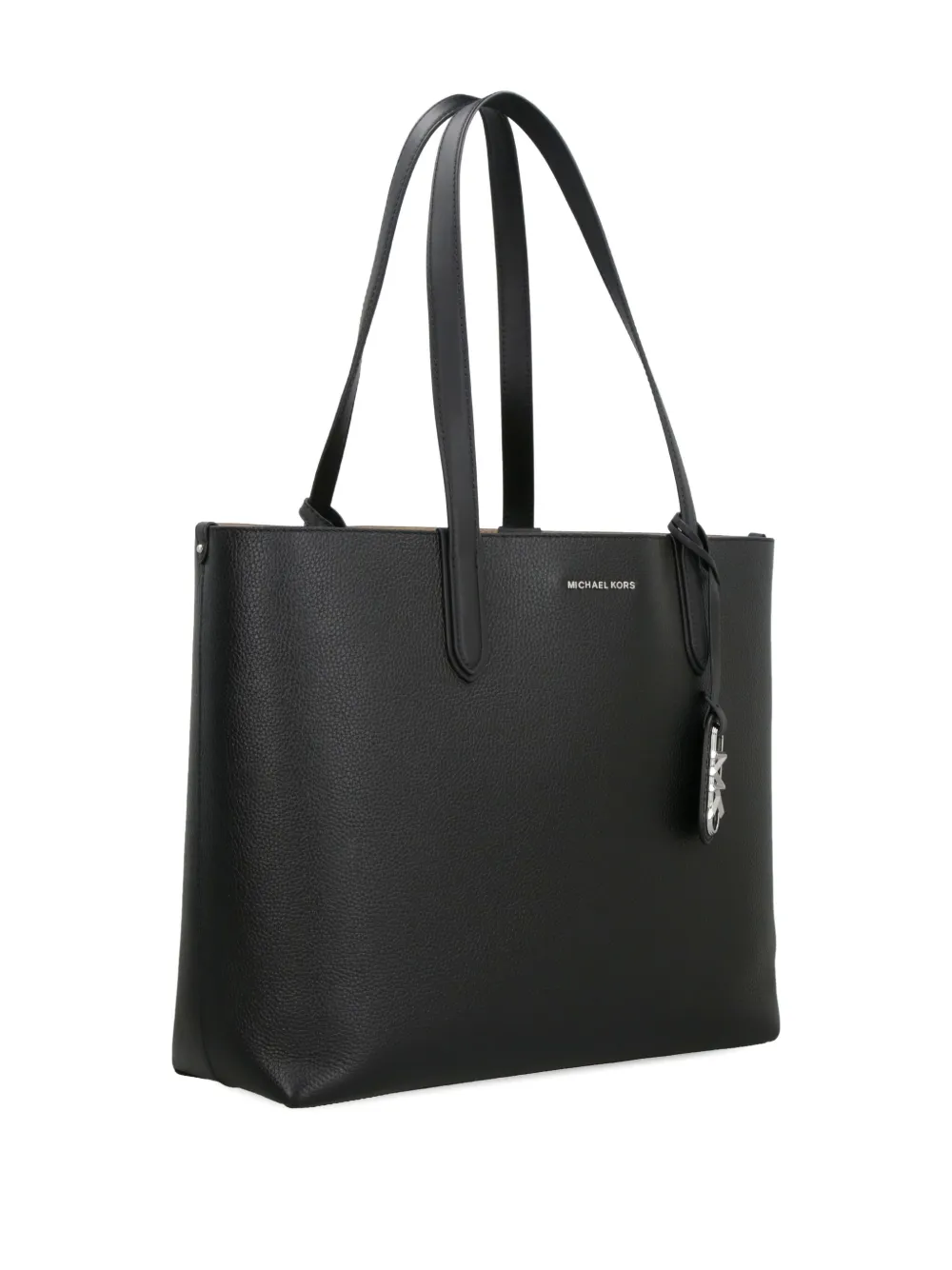 Michael Kors Eliza leren shopper Zwart