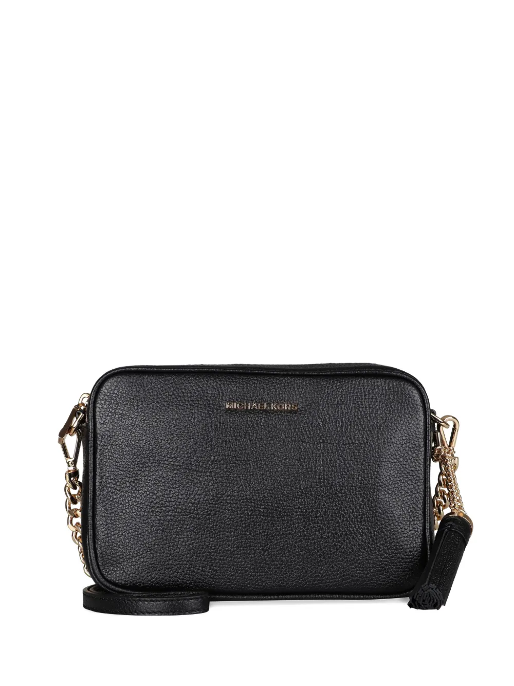 Michael Michael Kors Ginny Cross Body Bag In Black