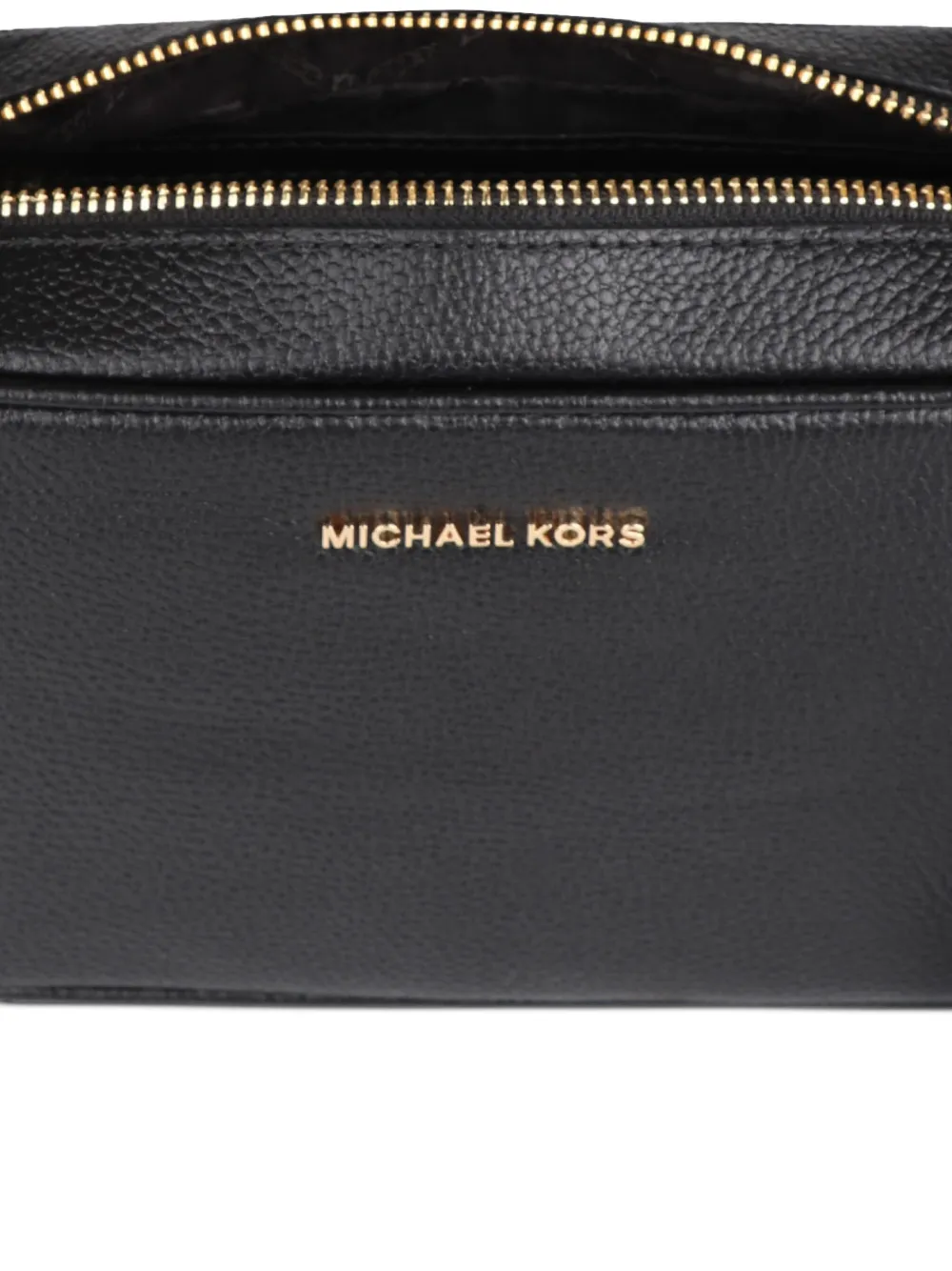 Michael Michael Kors Ginny Cross Body Bag In Black