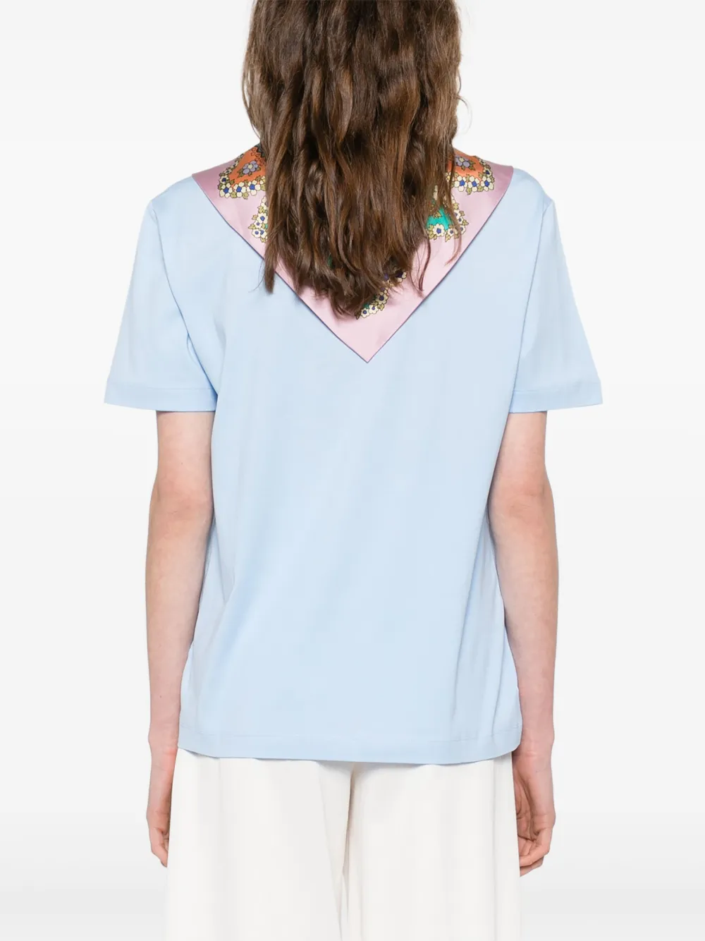 ETRO Blouse met korte mouwen Blauw