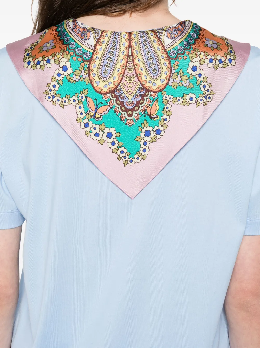 ETRO Blouse met korte mouwen Blauw