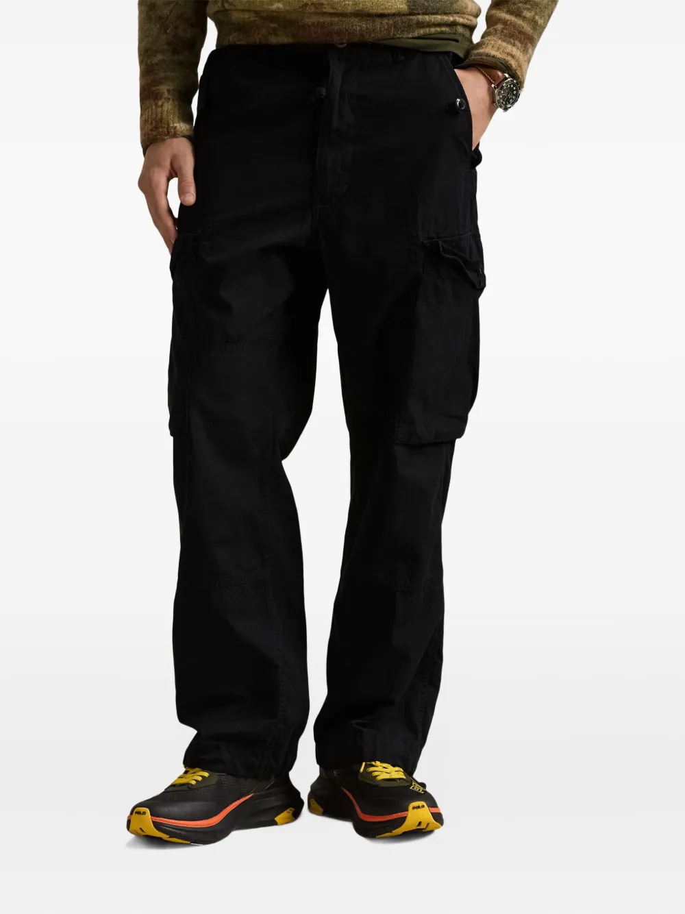 Polo Ralph Lauren Ripstop broek Zwart