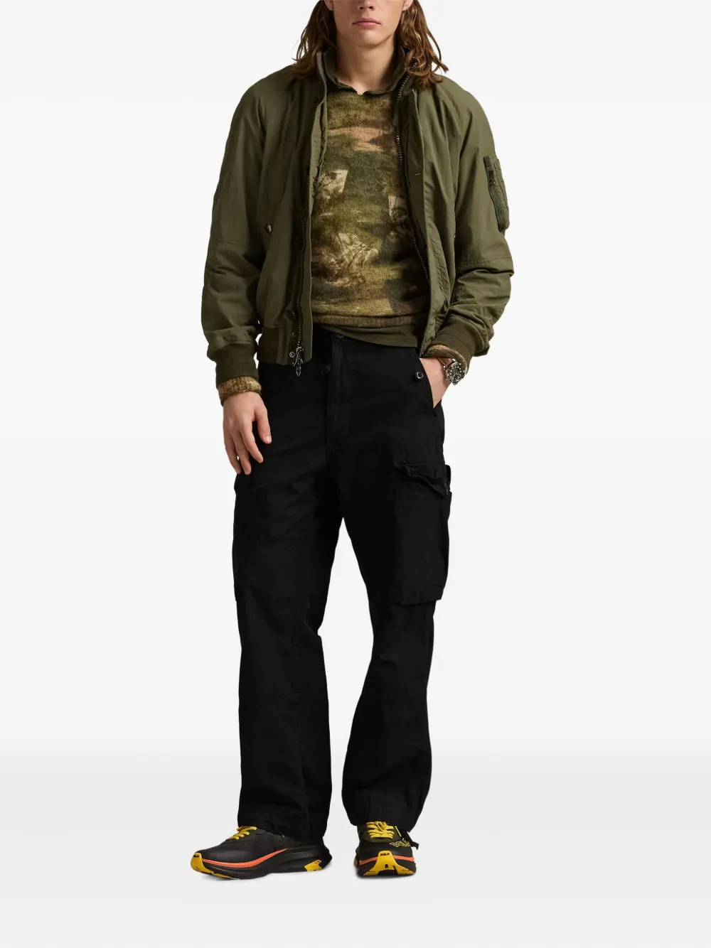 Polo Ralph Lauren Ripstop broek Zwart