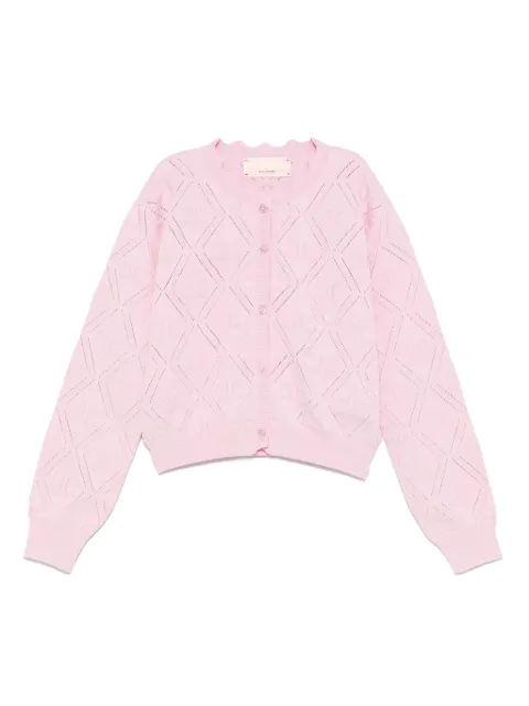 Elisabetta Franchi La Mia Bambina embroidered cardigan