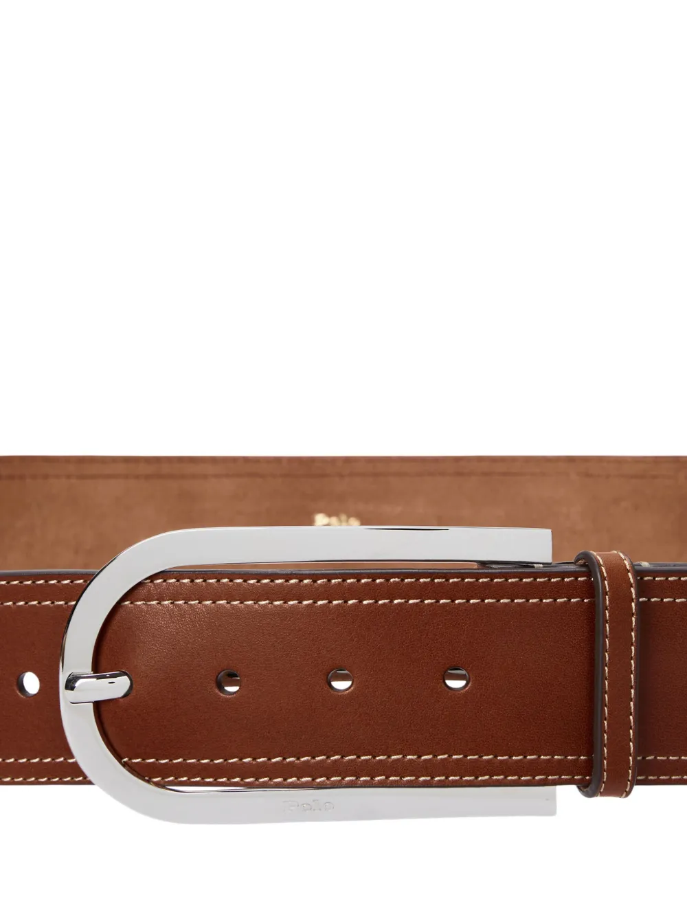 Polo Ralph Lauren Leren gespriem Bruin