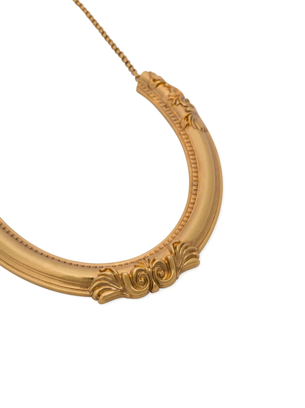 Moschino Halsketting met barokpatroon - Goud