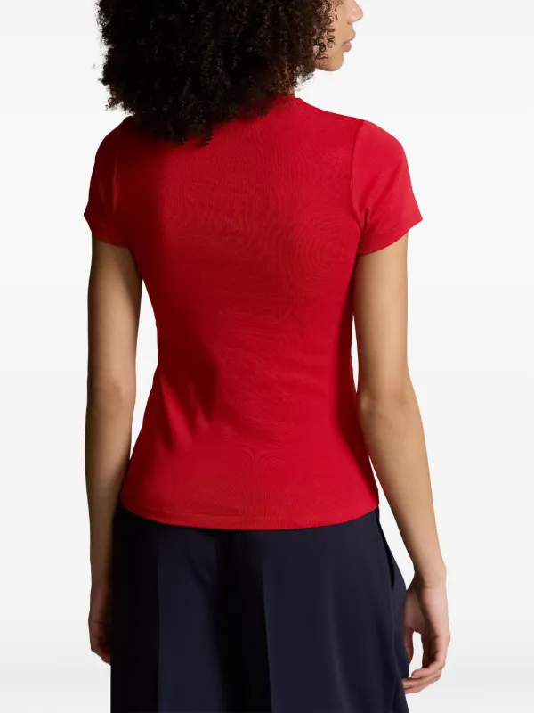 Polo Ralph Lauren スリムフィット Tシャツ | レッド | FARFETCH JP